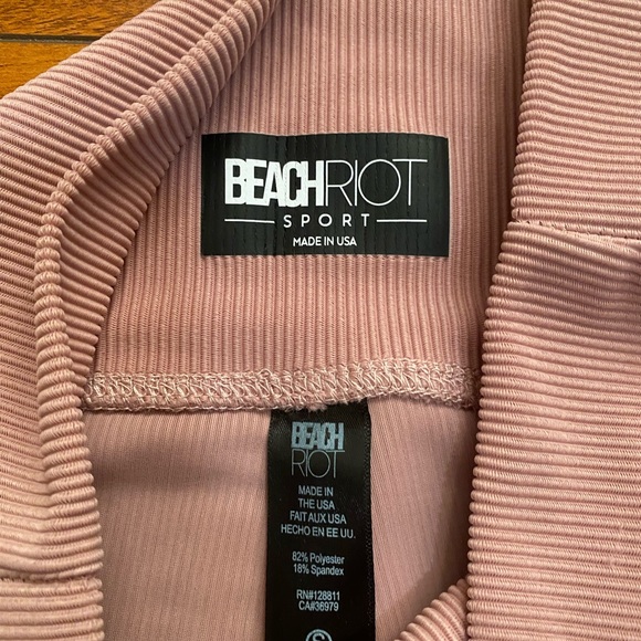 Beach riot antique rose biker shorts - Picture 3 of 3